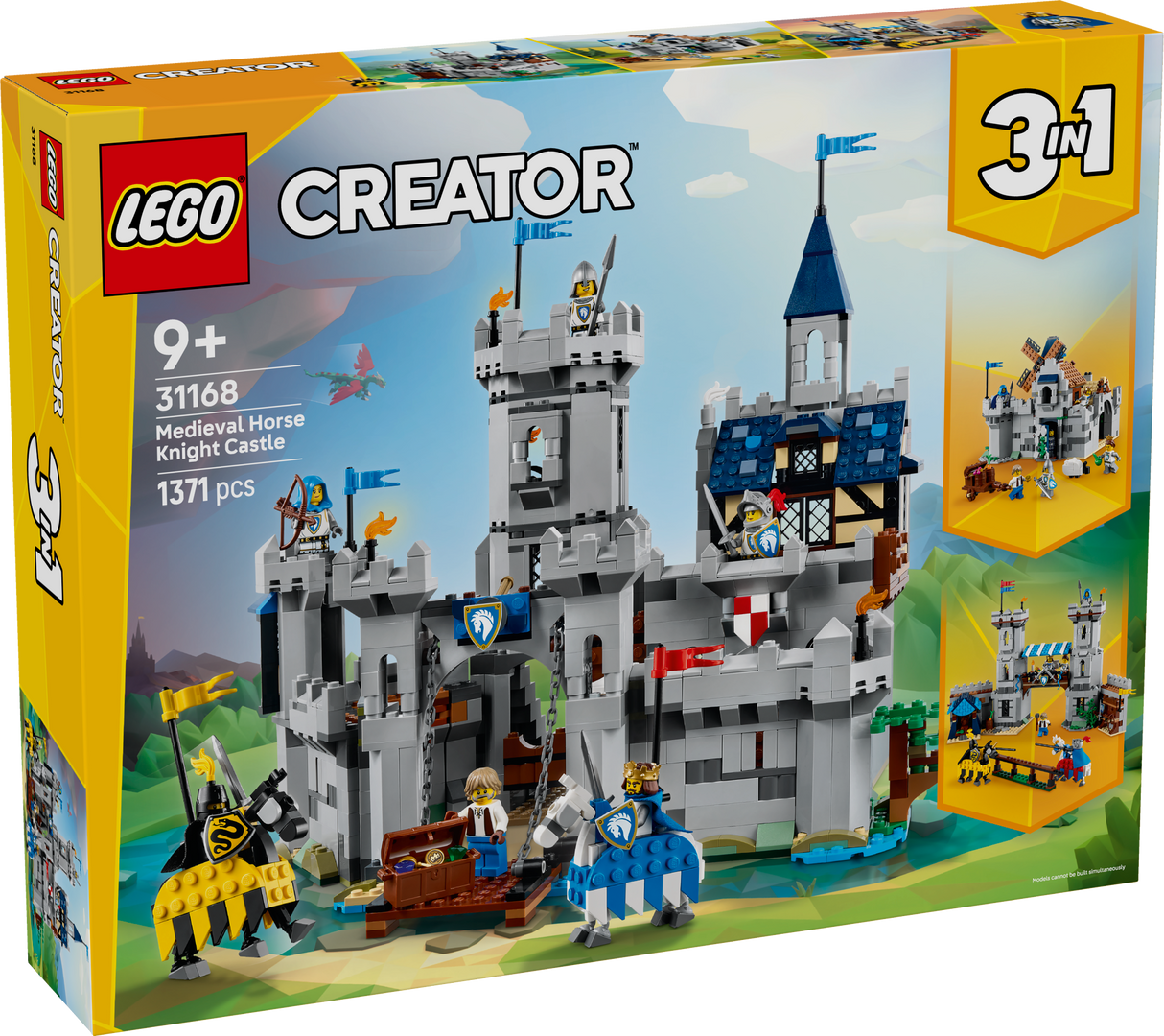 LEGO Creator Medieval Horse Knight Castle 31168L
