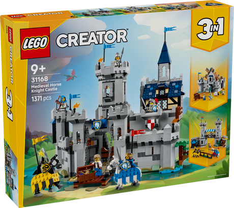 LEGO Creator Medieval Horse Knight Castle 31168L
