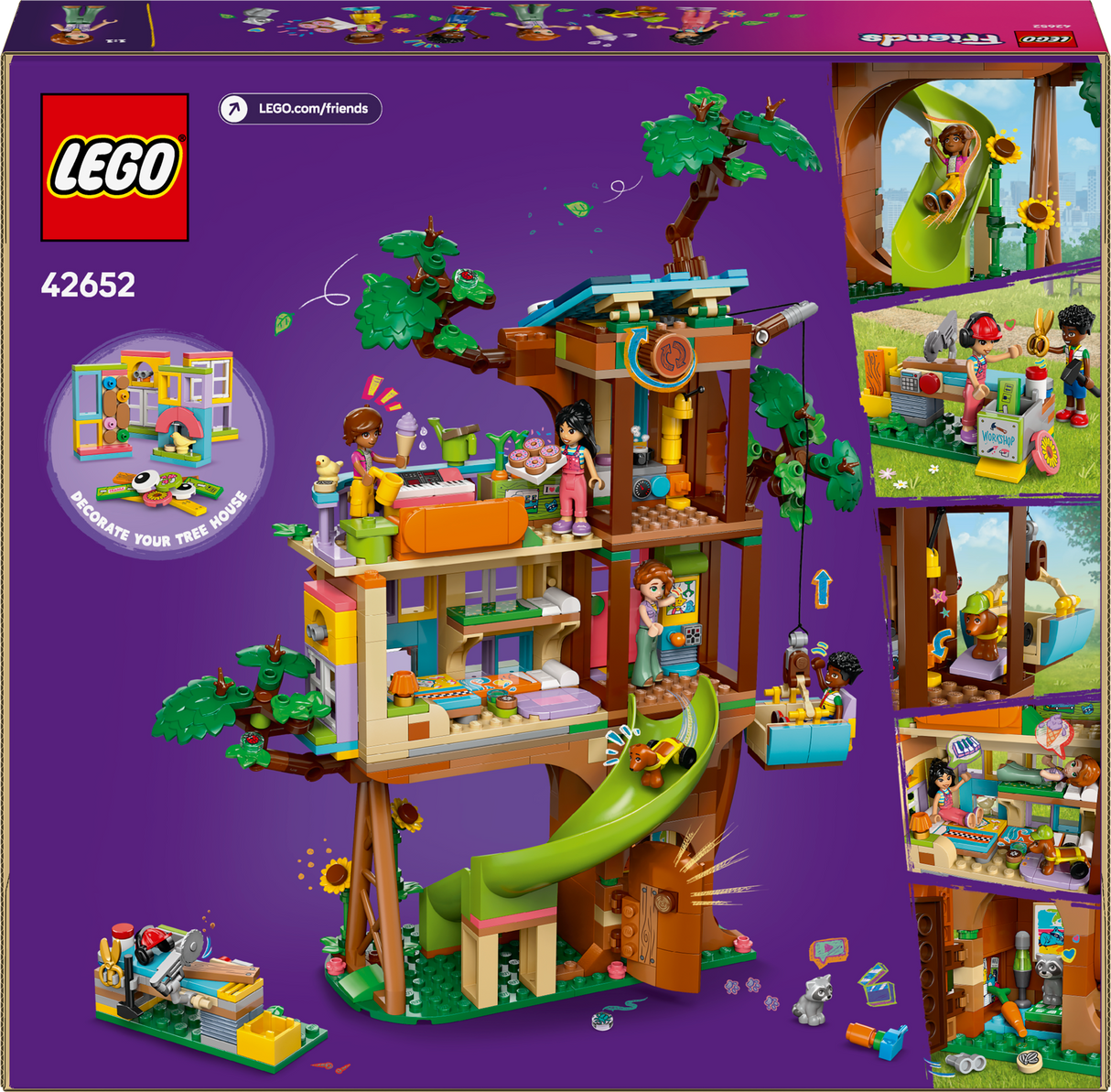 LEGO Friends Friendship Tree House Hangout 42652L