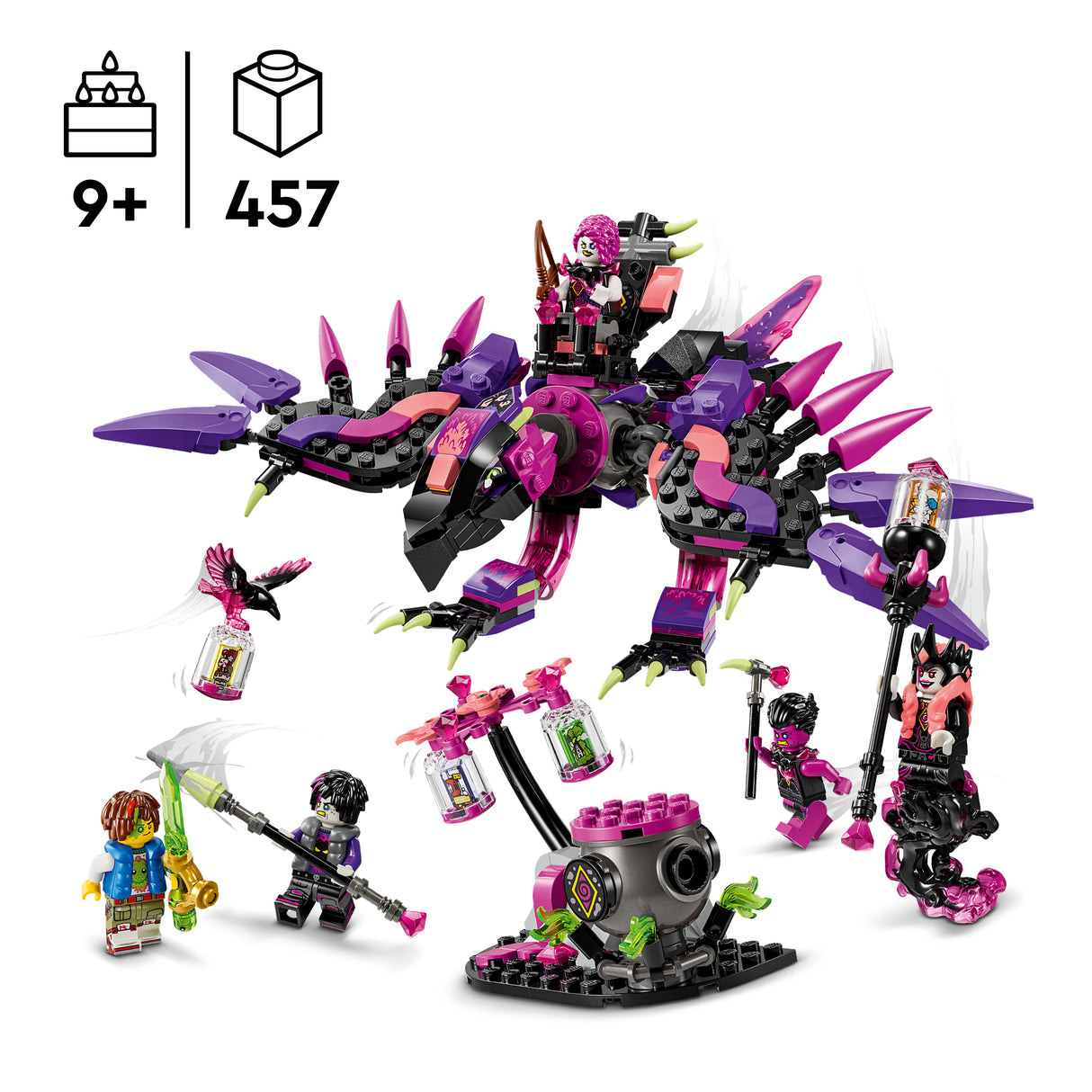 LEGO DREAMZzz The Never Witch's Nightmare Creatures 71483L