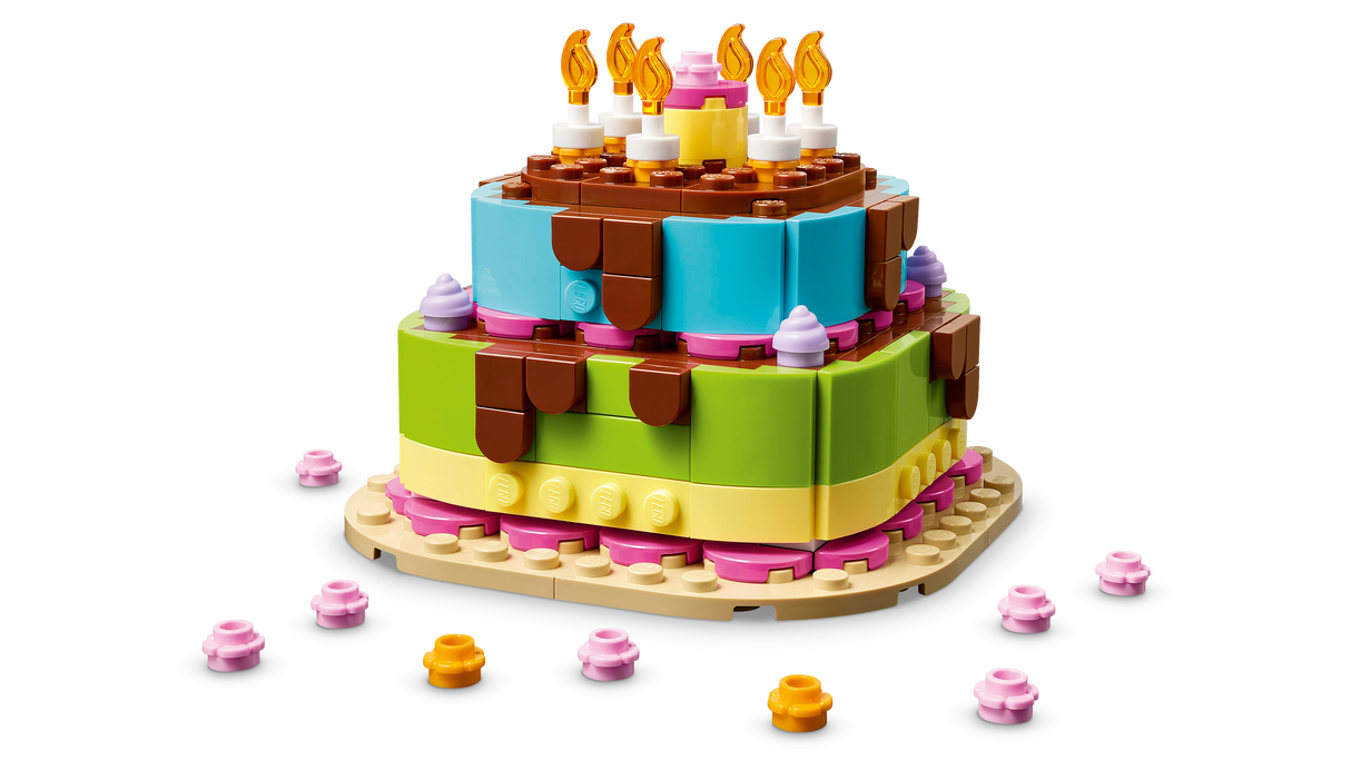 LEGO Iconic Birthday Party Cake 40815L