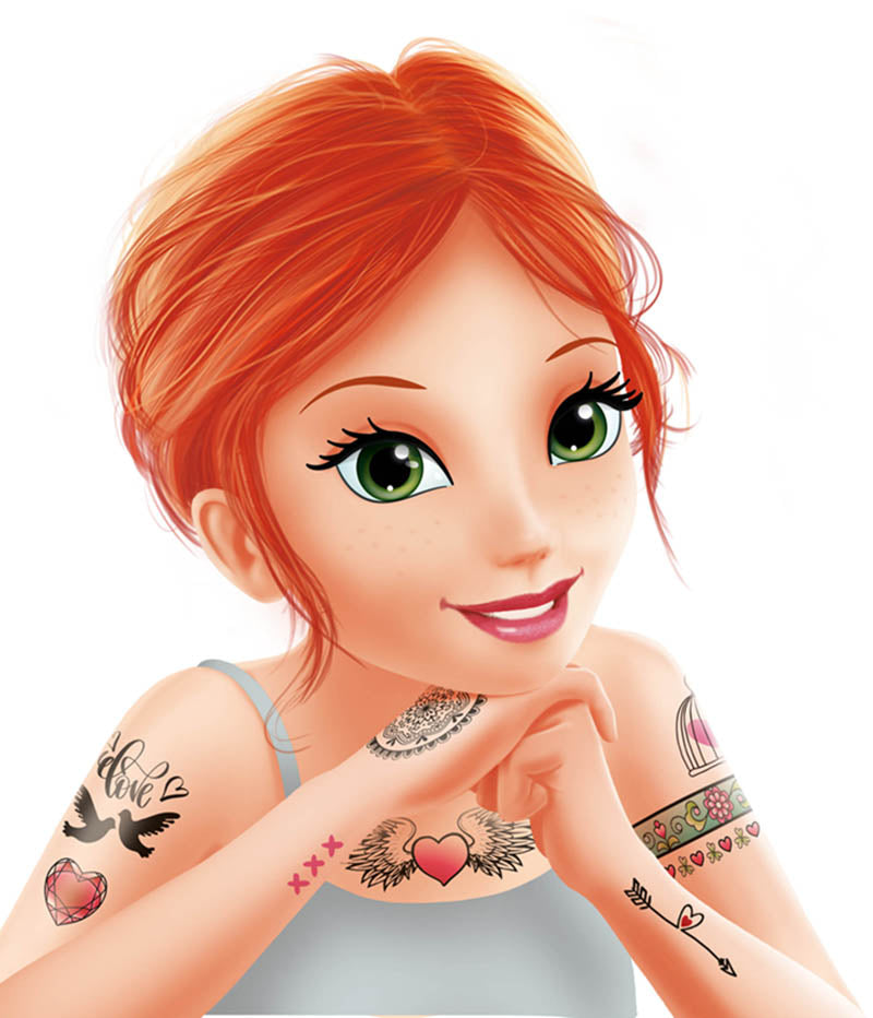 Buki 75 tattoos TA001I