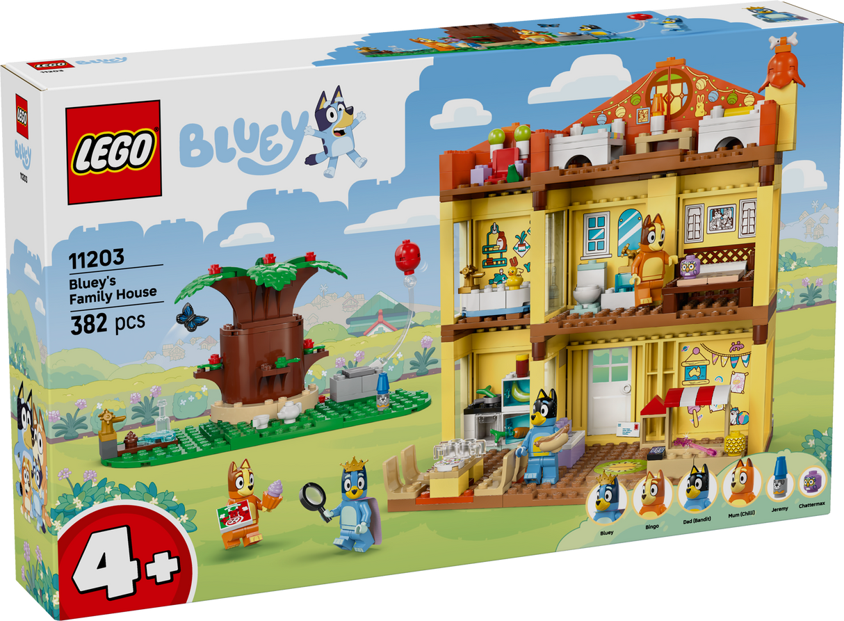 LEGO 4PLUS Bluey's Family House 11203L