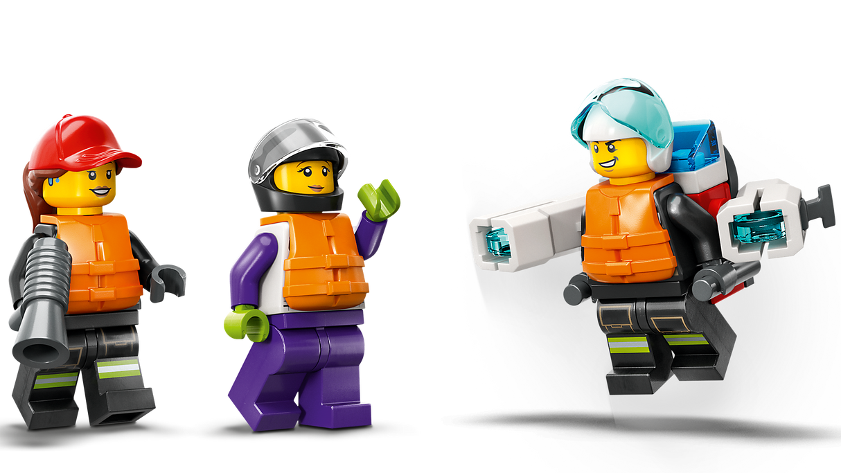 LEGO City Fire Rescue Boat 60373L