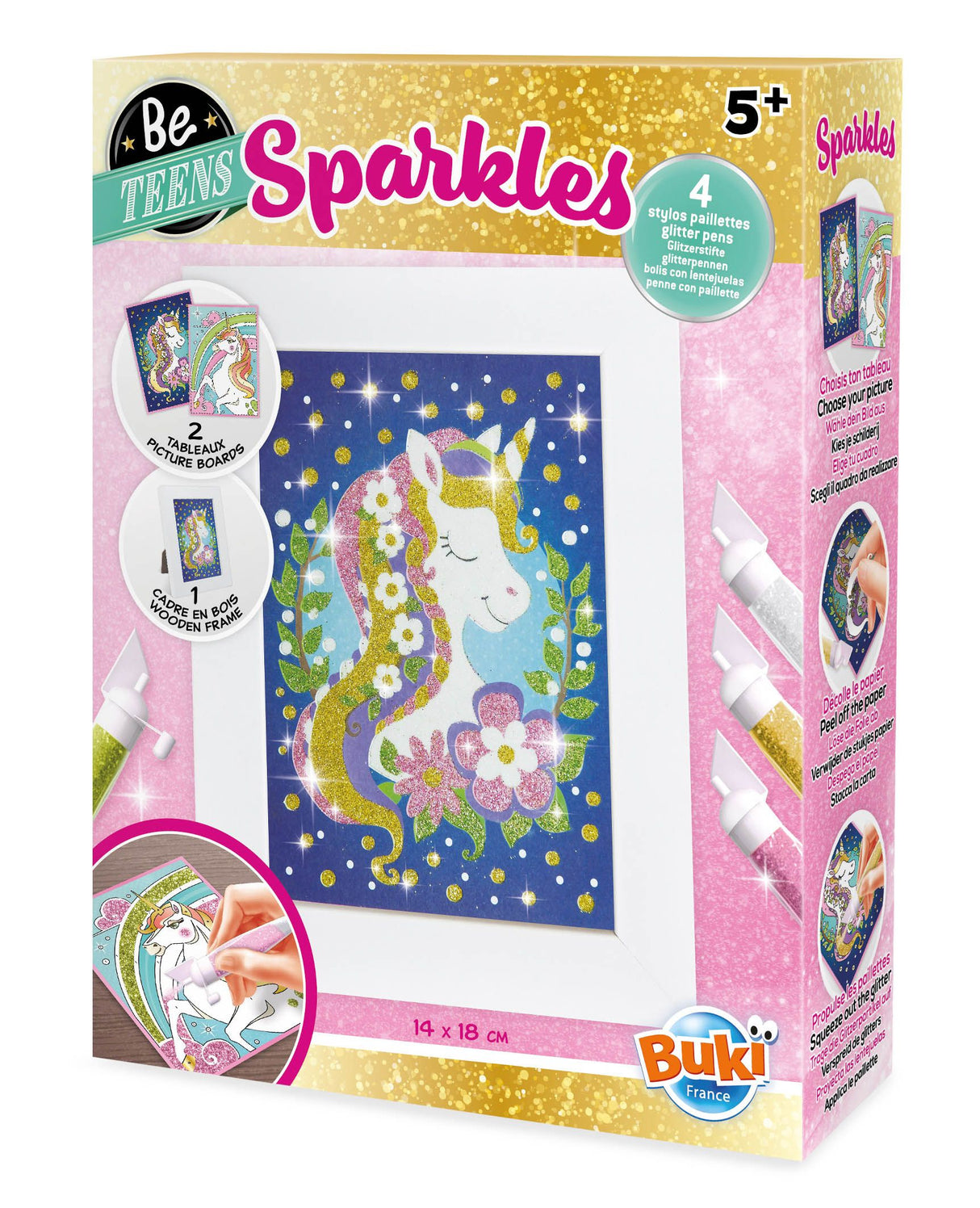 Buki Sparkling Picture of a Unicorn DP102I