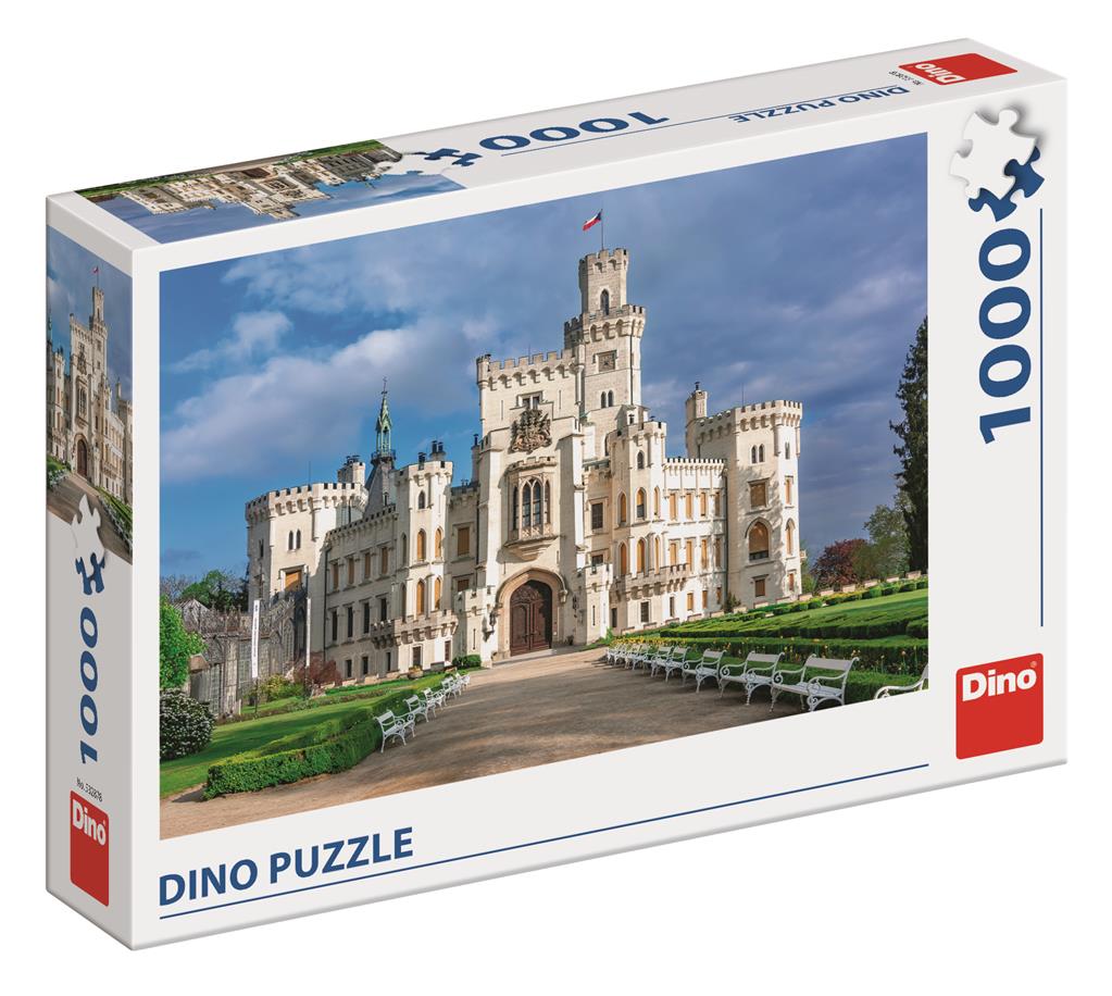 Dino Puzzle 1000 pc Hluboka Castle 53287D