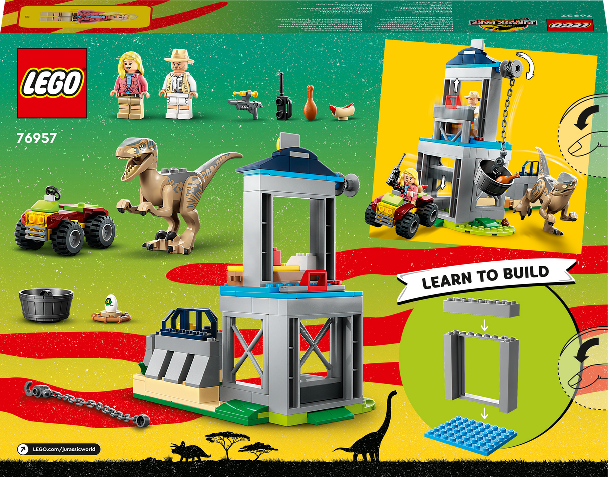LEGO Jurassic World Velociraptor Escape 76957L
