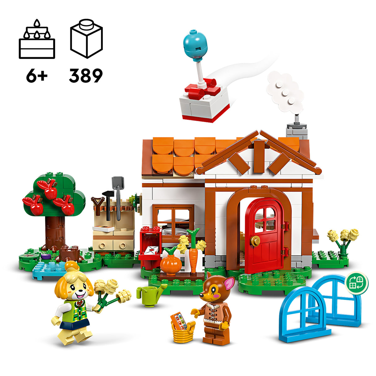 LEGO Animal Crossing Isabelle's House Visit 77049L