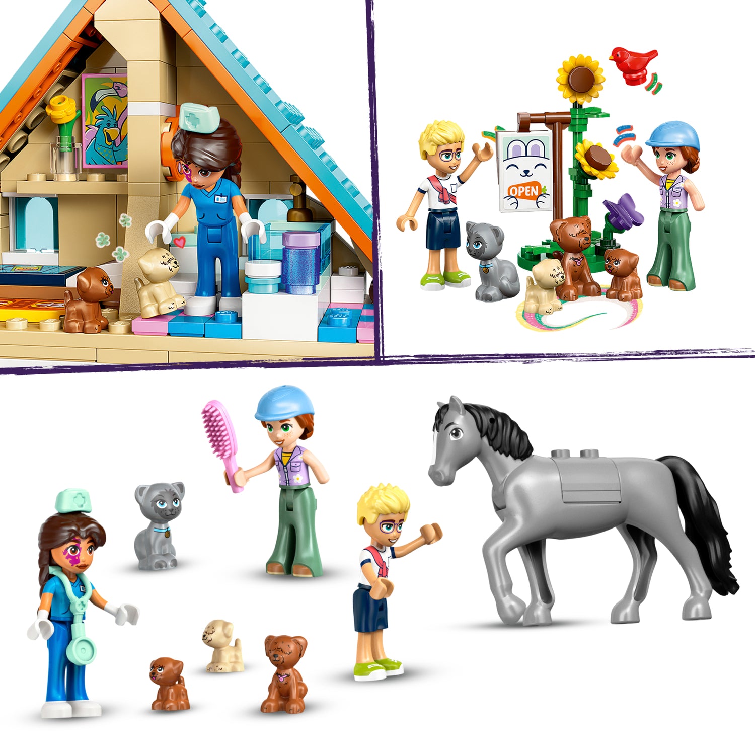 LEGO Friends Horse and Pet Vet Clinic 42651L