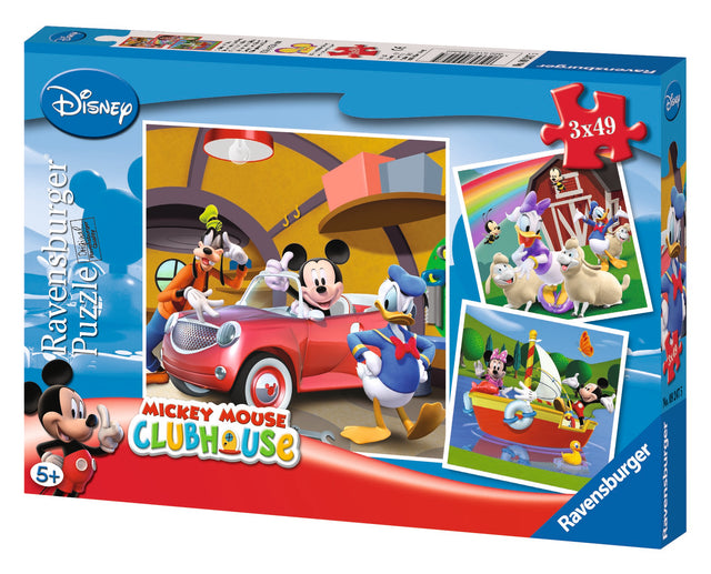 Ravensburger Puzzle 3x49 pc Mickey Mouse Clubhouse 092475V