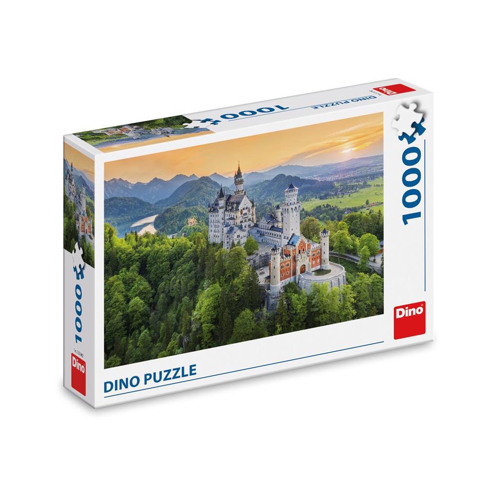 Dino Puzzle 1000 pc Spring Neuschwanstein 53304D