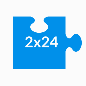 2x24 Piece Puzzles