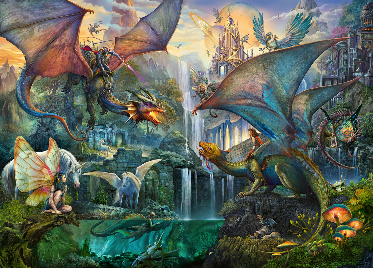 
Ravensburger Puzzle 9000 Pc Forest of Dragons 167210V