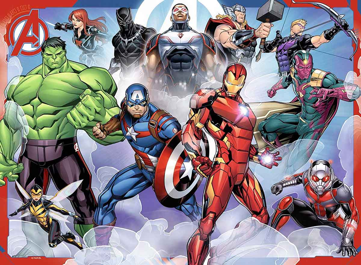 Ravensburger Puzzle 100 pc Avengers Assemble  108084V
