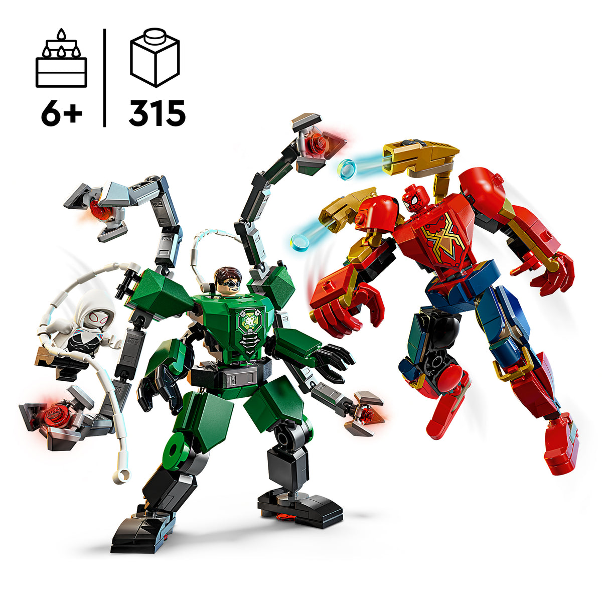 LEGO Super Heroes Mech Battle: Spider-Man vs. Doc Ock 76338L