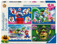 Ravensburger Puzzle 4x100 XL Pieces: Super Mario Bros.  Wonder  12004321V