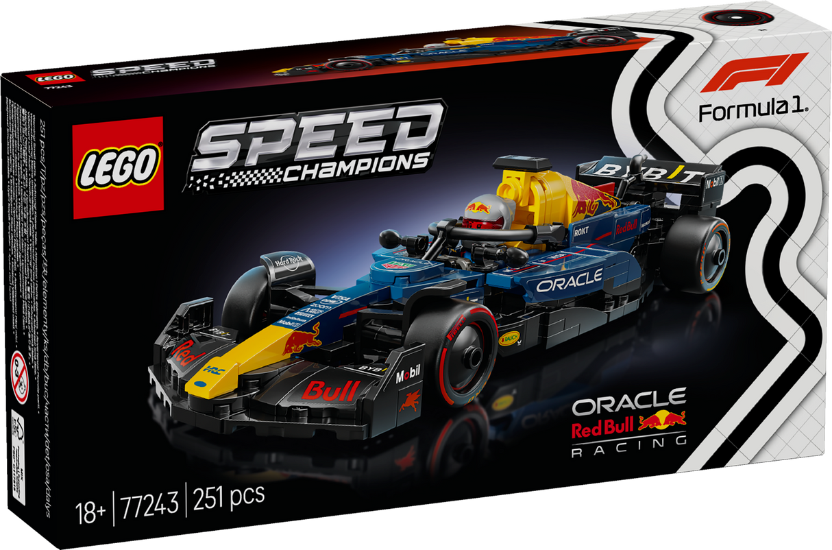 LEGO Speed Champions Oracle Red Bull Racing RB20 F1 Race Car 77243L