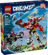 LEGO Dreamzzz Cooper's Tiger Mech & Zero's Hot Rod Car 71497L