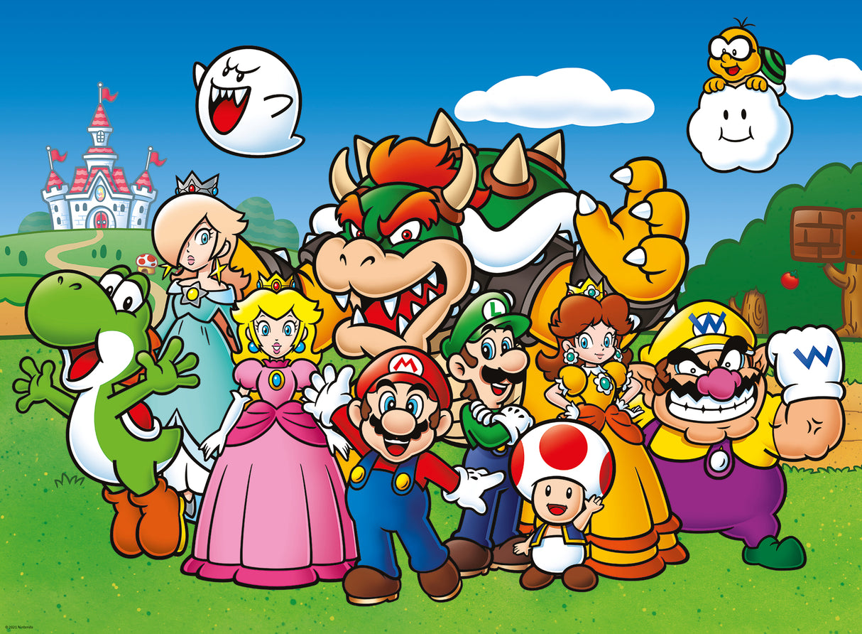 Ravensburger Puzzle 100 pc Super Mario 129928V