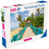 Ravensburger Puzzle 1000 Pieces: Colorful Bridge In Malays 12001766V