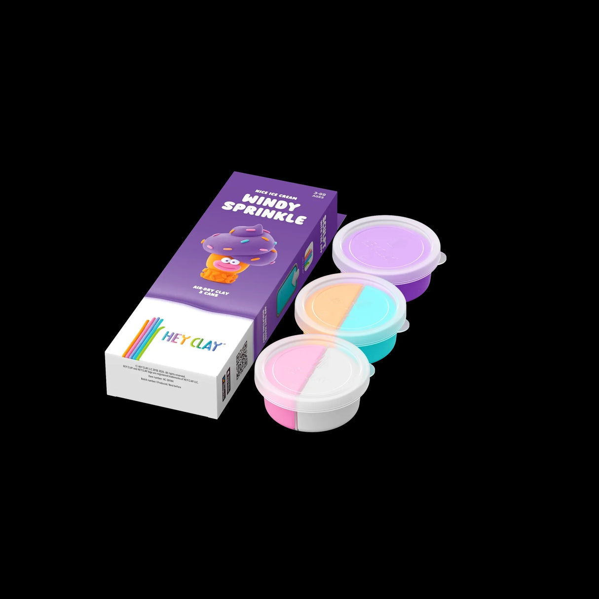 HEY CLAY Modeling Clay 3 Pieces: Windy Sprinkle 30144E
