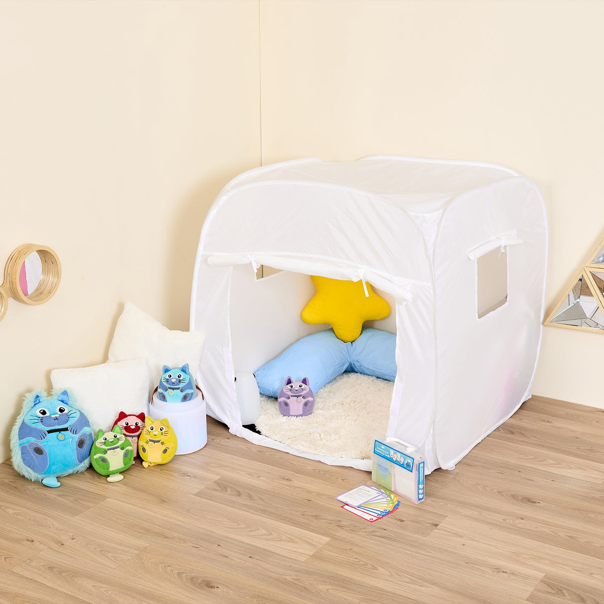 TTS Mini Pop-Up Sensory Pod White SS47605B