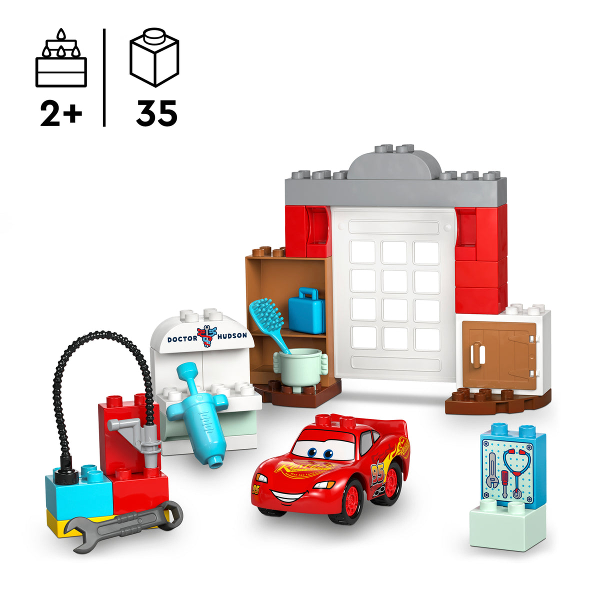 LEGO DUPLO Mcqueen's Visit to Doc's Garage 10456L