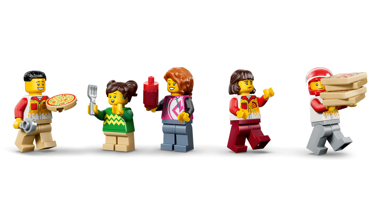 LEGO City Pizza Delivery Experience with Vehicles 60496L