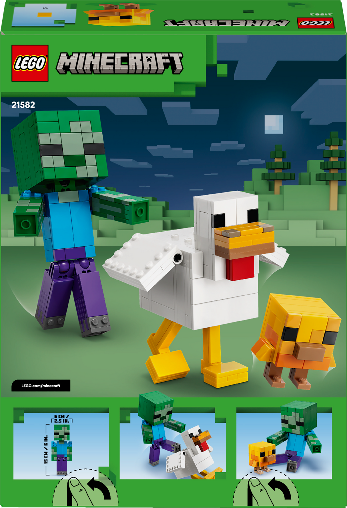 LEGO Minecraft Chicken Jockey 21582L
