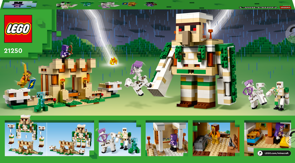 LEGO Minecraft The Iron Golem Fortress 21250L