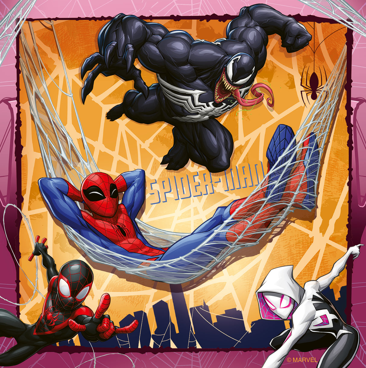 Ravensburger Puzzle 3x49 Pieces: Spider-Man 12004115V