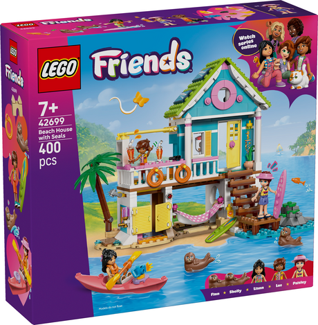 LEGO Friends Beach House with Seals 42699L