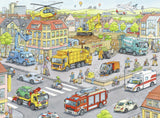 Ravensburger Puzzle 100 pc Vehicles in the City 105588V
