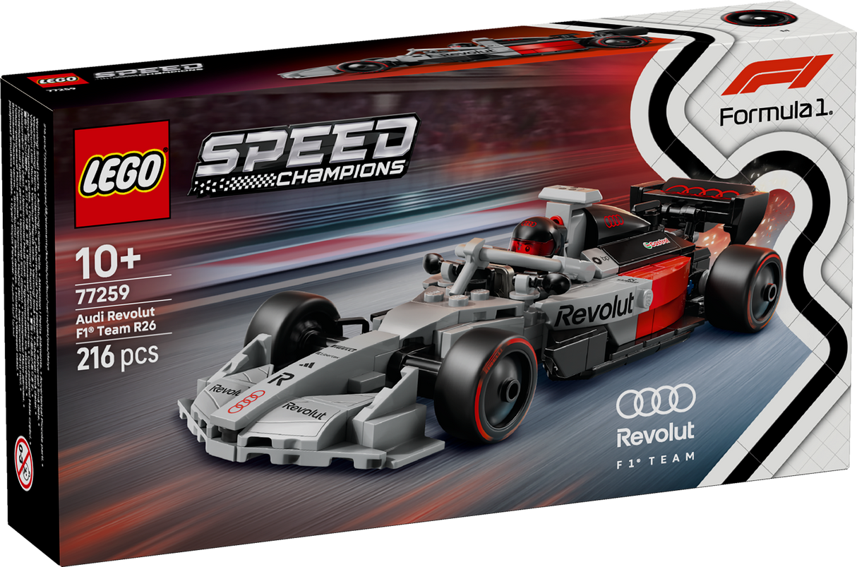 LEGO Speed Champions Audi Revolut F1 Team R26 Race Car 77259L