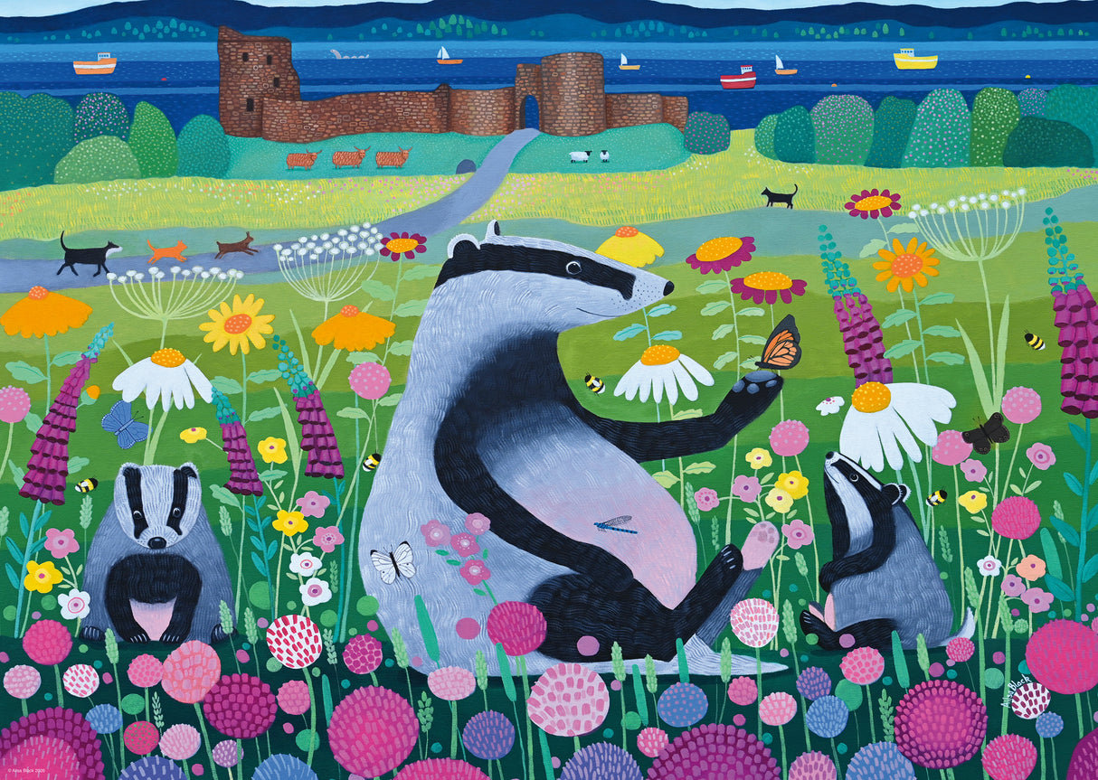 Ravensburger Puzzle 1000 Pieces: Meadow Mischief 12001753V