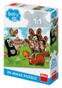 Dino Puzzle 24 pc, Mole Celebrates Birthday 35018D
