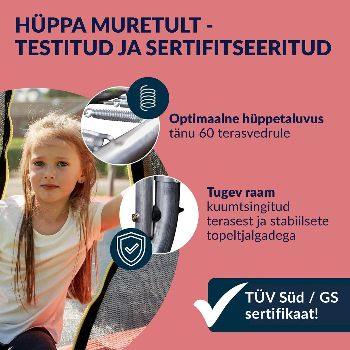 HUDORA Trampoline Fantastic 250 65745A