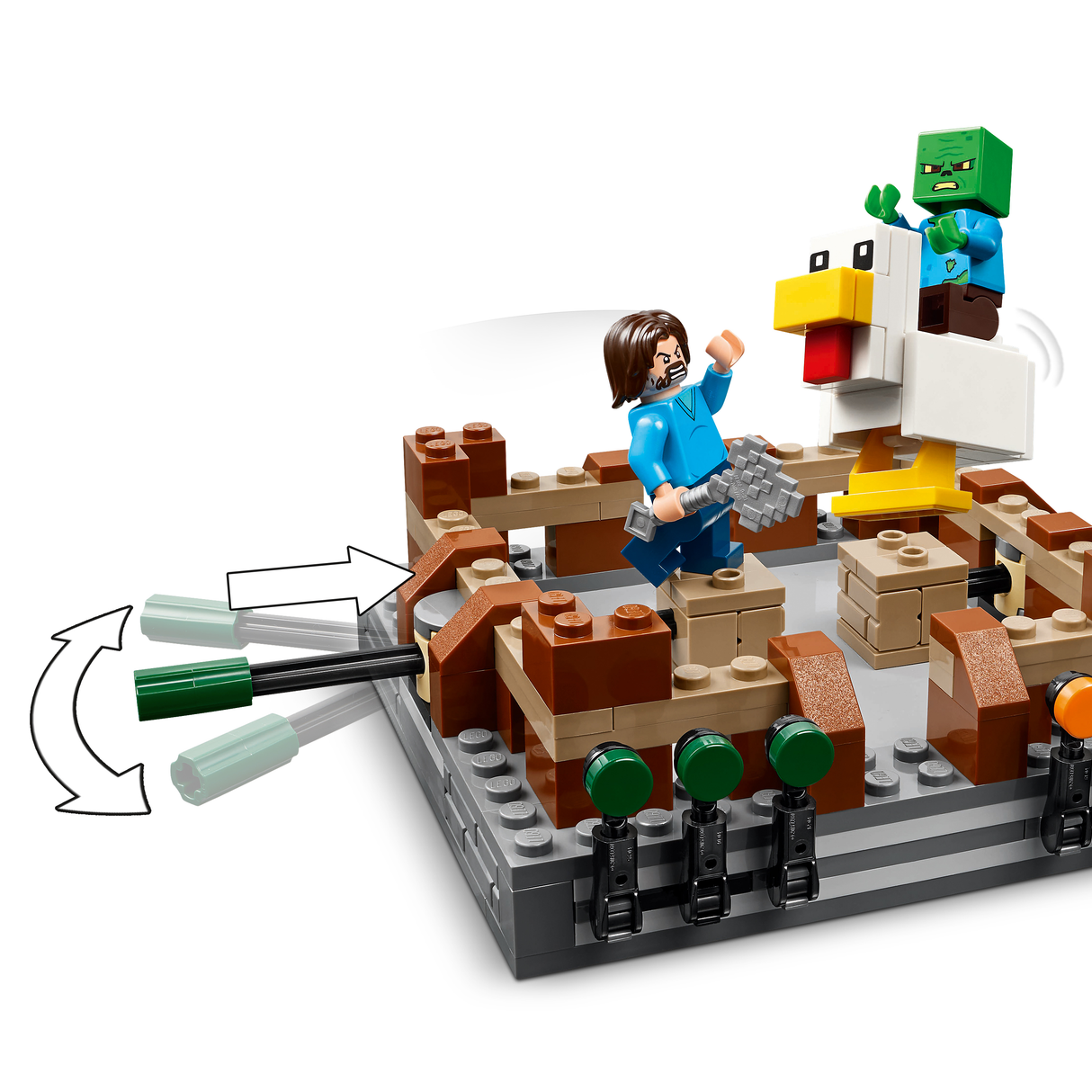LEGO Minecraft Woodland Mansion Fighting Ring 21272L