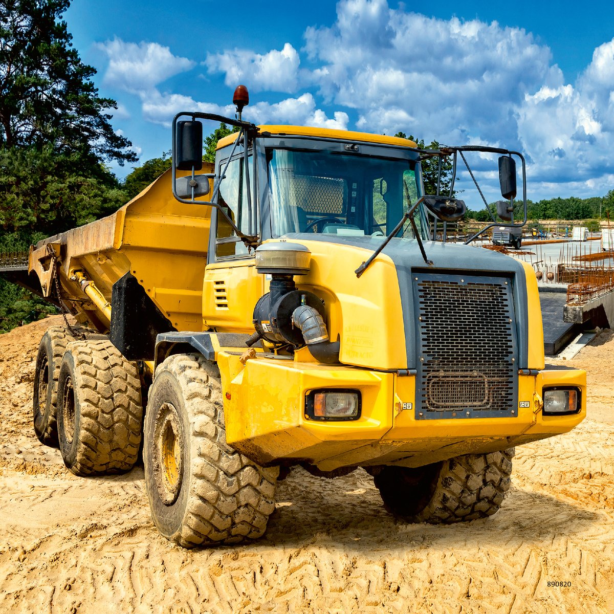 Ravensburger Puzzle 3x49 pc Digger at work! 050321V