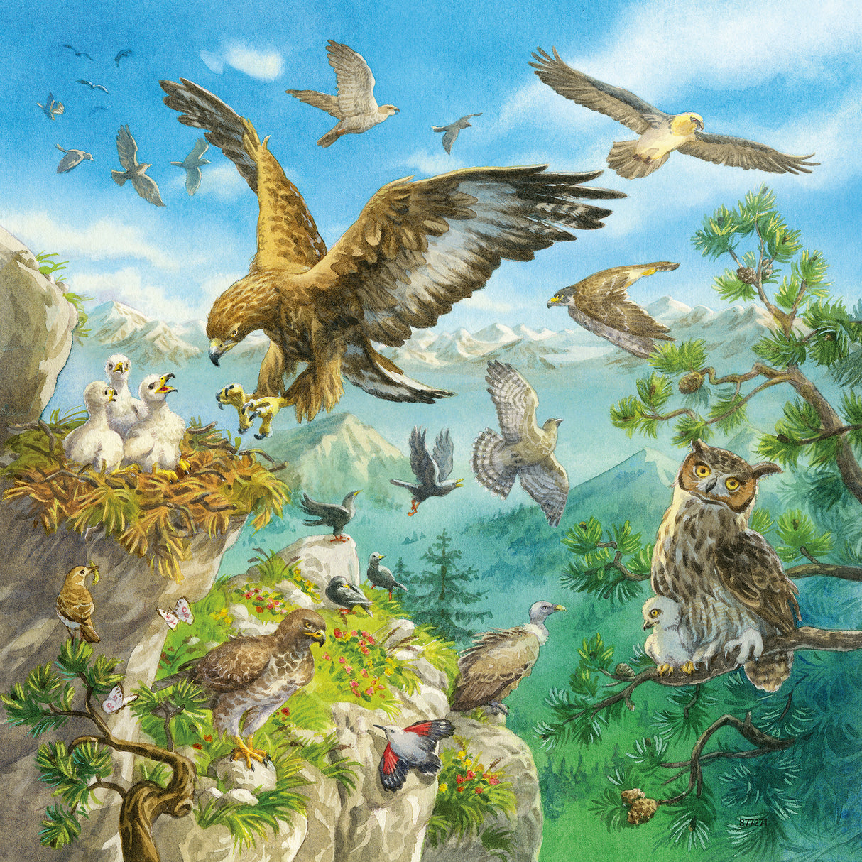 Ravensburger Puzzle 3x49 pc Animals 080502V