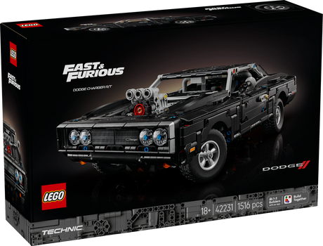 LEGO Technic Fast and Furious Dodge Charger R/T Car 42231L