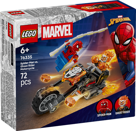 LEGO Super Heroes Spider-Man vs. Ghost Rider Motorcycle 76335L