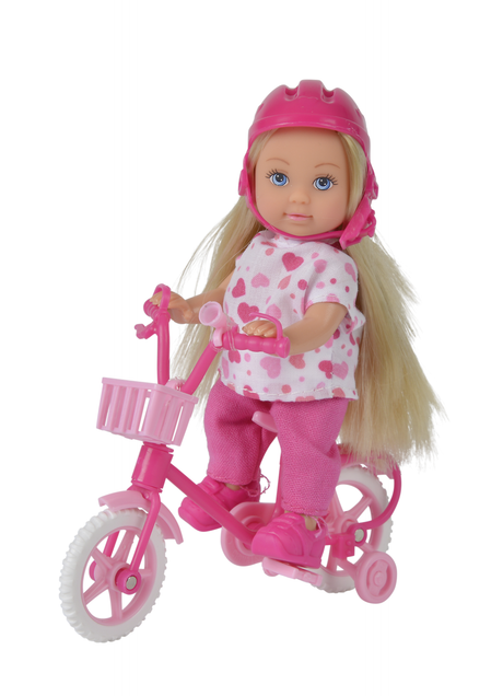Simba Doll Evi With A Bicycle 2 Different 105731715B