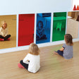 TTS Rainbow Wall Mirrors - Green EY06768B