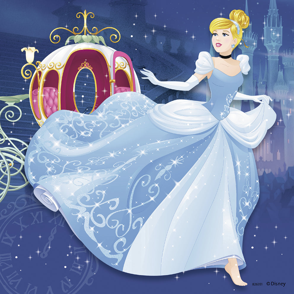 Ravensburger Puzzle 3x49 pc Disney Princess Adventure 093502V