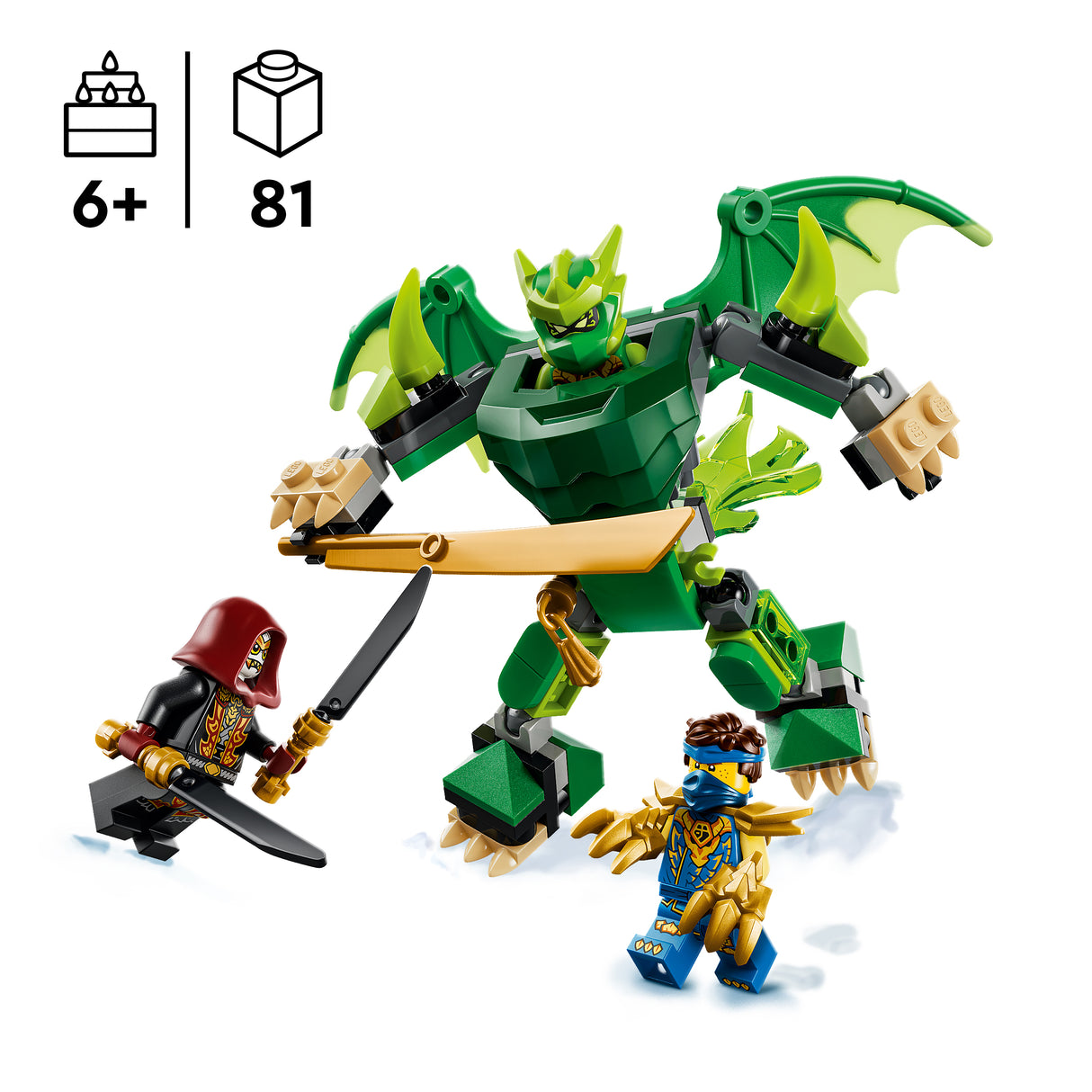 LEGO Ninjago Lloyd’s Dragon Mech Battle Pack 71862L