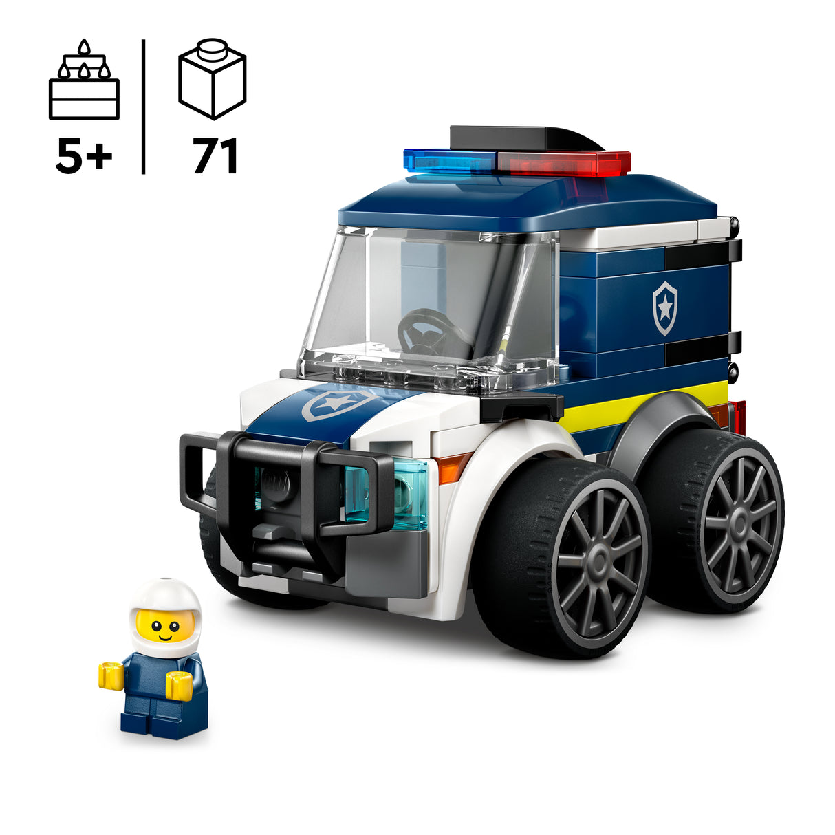 LEGO City Rides – Police Truck 60481L