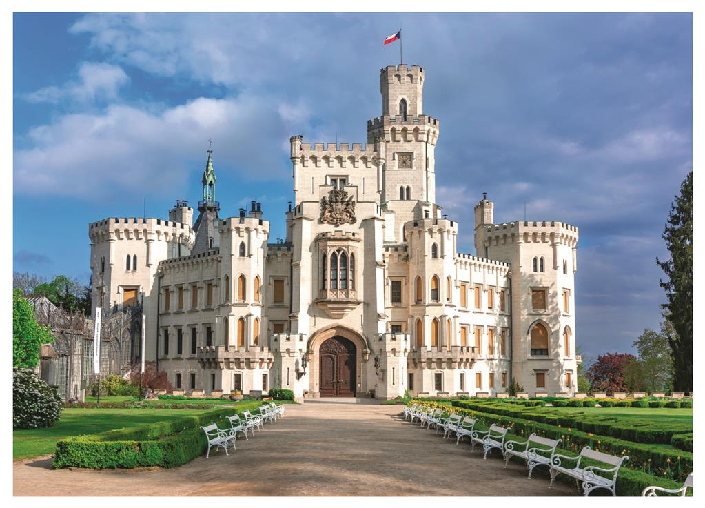 Dino Puzzle 1000 pc Hluboka Castle 53287D