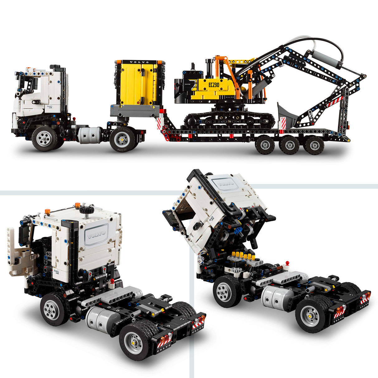 LEGO Technic Volvo FMX Truck & EC230 Electric Excavator 42175L