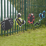 TTS Outdoor Mark Making Chalkboards 5pk Minibeasts AR01502B